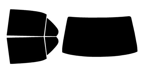 2001-2006 Lexus LS Series Rear Car Precut Window Tint Kit