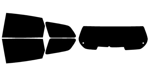 2003-2008 Toyota Matrix Rear Car Precut Window Tint Kit