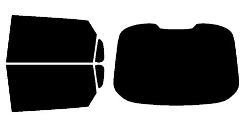 2023-2027 Subaru Solterra Rear Car Precut Window Tint Kit