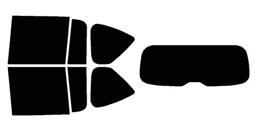 2022-2027 Lexus LX600 Rear Car Precut Window Tint Kit