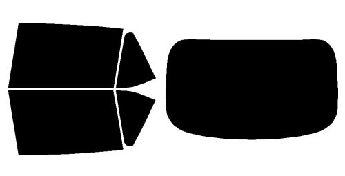 2023-2026 Lexus RZ Series Rear Car Precut Window  Tint Kit