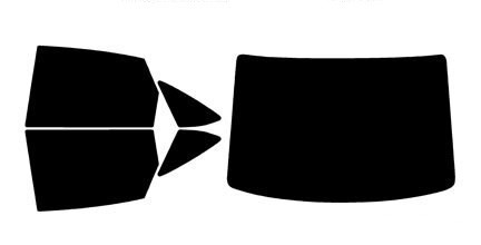 2019-2026 Volkswagen Jetta Rear Car Precut Window Tint Kit