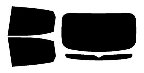 2023-2027 Genesis GV60 Rear Car Precut Window Tint Kit