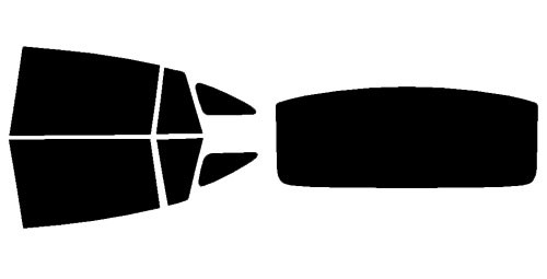 2024-2026 Mercedes Benz EQE Sedan Rear Car Precut Window Tint Kit