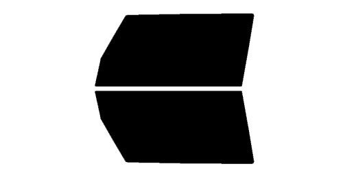 2023-2026 GMC Hummer EV Truck Front Windows Truck Precut Window Tint Kit