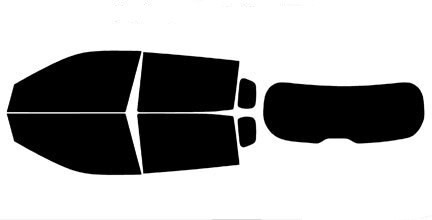 2017-2027 Jeep Compass Full Car Precut Window Tint Kit