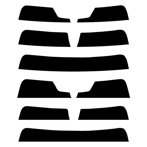 2021-2026 BMW 4-Series (Visor / Eye brow) Precut Tint Kit Automotive Window Film