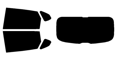 2024-2027 Hyundai Kona Rear Car Precut Window Tint Kit
