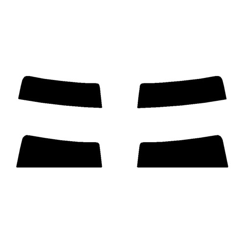 2024-2027 Hyundai Kona (Visor / Eye brow) Precut Tint Kit Automotive Window Film