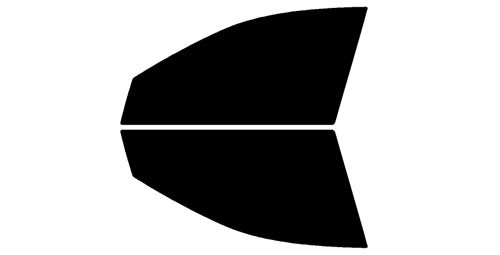 2000-2006 Lincoln LS Front Windows Precut Window Tint Kit