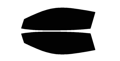 2020-2026 Chevrolet Corvette Convertible Front Windows Precut Window Tint Kit