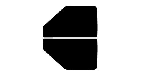 1995-2005 GMC S15 Jimmy 4-Door Front Windows Precut Window Tint Kit