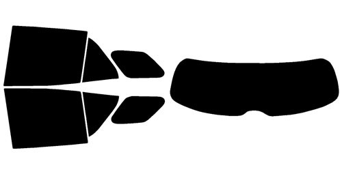 2024-2027 Chevrolet Blazer EV Rear Car Precut Window Tint Kit