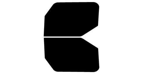 2024-2025 Polaris Xpedition XP 4-Door Front Windows Precut Window Tint Kit