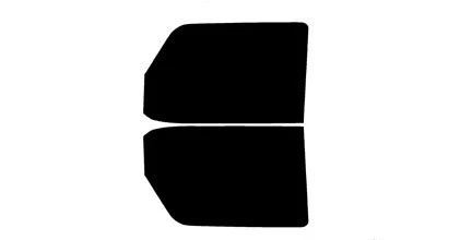 2018-2027 Jeep Wrangler Unlimited JL Front Windows Precut Window Tint Kit