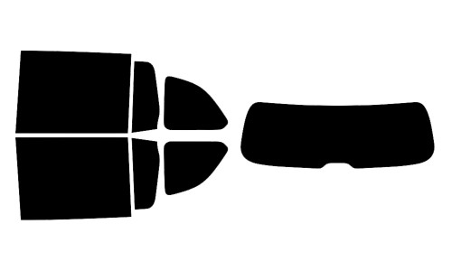 2024-2026 GMC Acadia Rear Car Precut Window Tint Kit