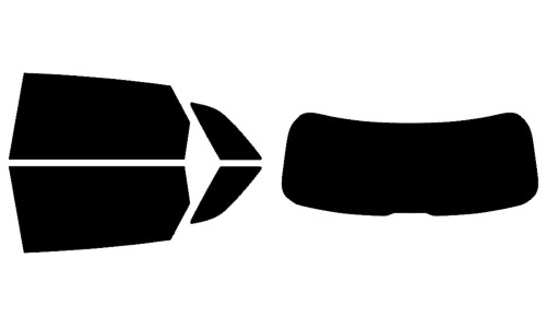 2024-2026 Audi Q8 E-Tron Rear Car Precut Window Tint Kit