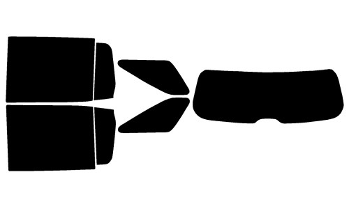 2024-2026 Chevrolet Traverse Rear Car Precut Window Tint Kit