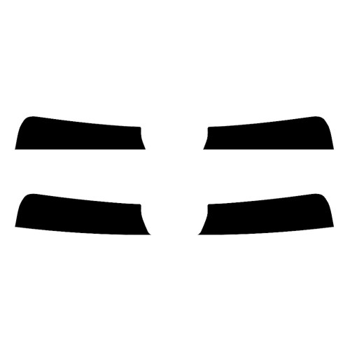 2024-2027 Lexus GX550 (Visor / Eye brow) Precut Tint Kit Automotive Window Film