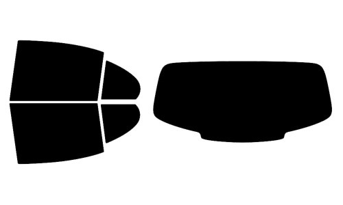 2024-2026 Mercedes Benz E-Class Sedan Rear Car Precut Window Tint Kit