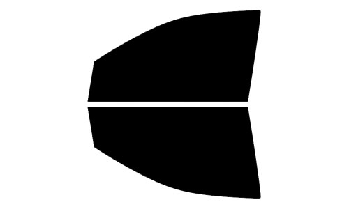 2024-2026 Ford Ranger Crew Cab Front Windows Precut Window Tint Kit