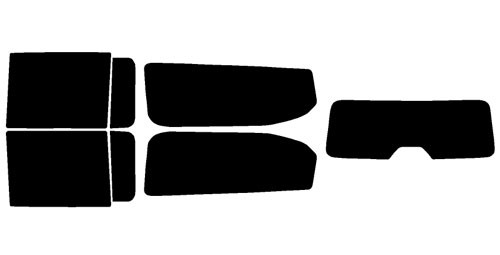 2022-2026 Jeep Wagoneer L Rear Car Precut Window Tint Kit