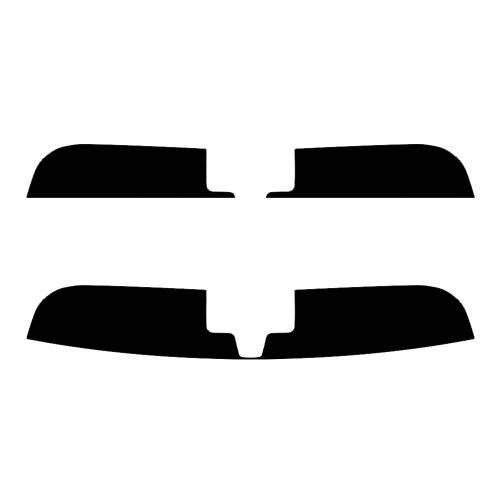 2025-2026 BMW X3 (Visor / Eye brow) Precut Tint Kit Automotive Window Film