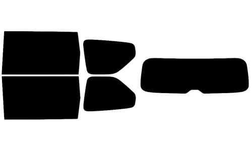 2025-2026 Nissan Armada Rear Car Precut Window Tint Kit