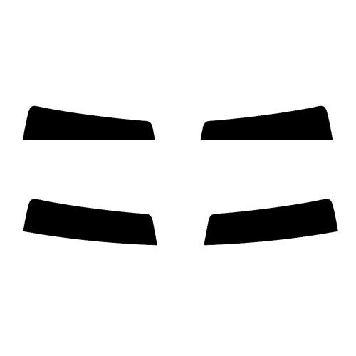 2025-2026 Cadillac Optiq (Visor / Eye brow) Precut Tint Kit Automotive Window Film