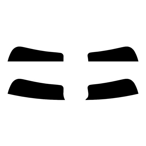 2024-2026 Dodge Charger Daytona (Visor / Eye brow) Precut Tint Kit Automotive Window Film