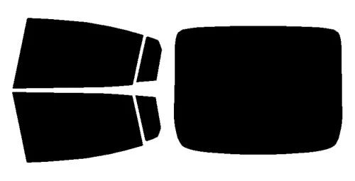 2023-2025 Toyota Prius Prime Rear Car Precut Window Tint Kit