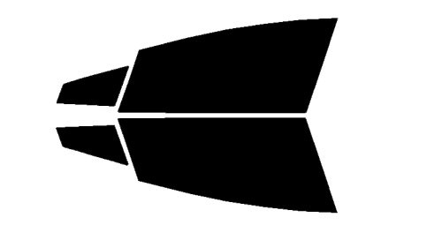 2023-2025 Toyota Prius Prime Front Windows Precut Window Tint Kit