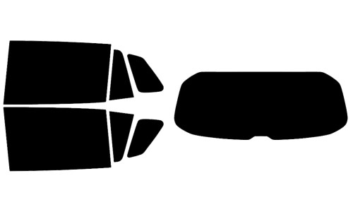 2025-2026 Volkswagen Tiguan Rear Car Precut Window Tint Kit