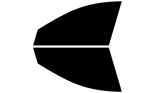 2025-2027 Volvo EX90 Front Windows Precut Window Tint Kit