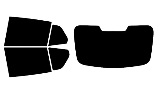 2024-2027 BMW X2 Rear Car Precut Window Tint Kit