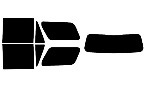 2025-2027 Ford Expedition Rear Car Precut Window Tint Kit