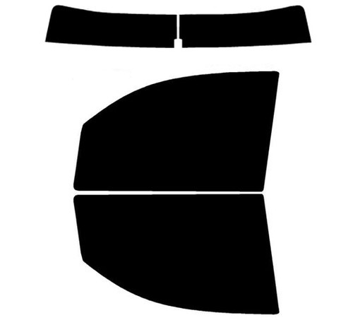 2007-2021 Toyota Tundra CrewMax Front Windows with Visor / Brow Precut Window Tint Kit