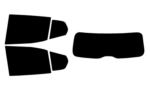 2025-2027 Volvo EX30 Rear Car Precut Window Tint Kit