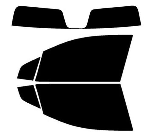 2024-2027 Chevrolet Blazer EV Front Windows with Visor / Brow Precut Window Tint Kit