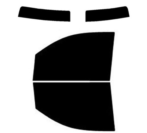 2015-2020 GMC Yukon XL Front Windows with Visor / Brow Precut Window Tint Kit