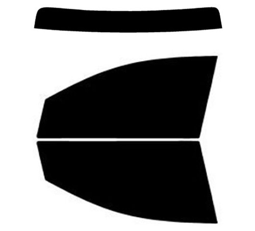 2012-2016 Honda CR-V Front Windows with Visor / Brow Precut Window Tint Kit