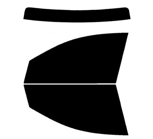 2016-2020 Kia Sorento Front Windows with Visor / Brow Precut Window Tint Kit