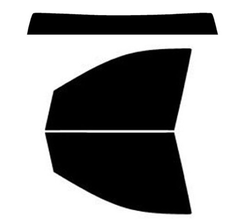 2003-2010 Kia Sorento Front Windows with Visor / Brow Precut Window Tint Kit