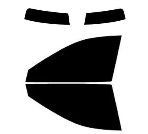 2017-2025 Mazda CX-5 Front Windows with Visor / Brow Precut Window Tint Kit