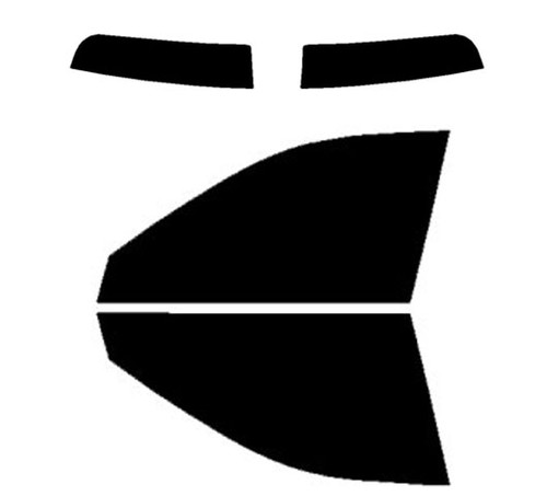 2024-2026 Toyota Grand Highlander Front Windows with Visor / Brow Precut Window Tint Kit