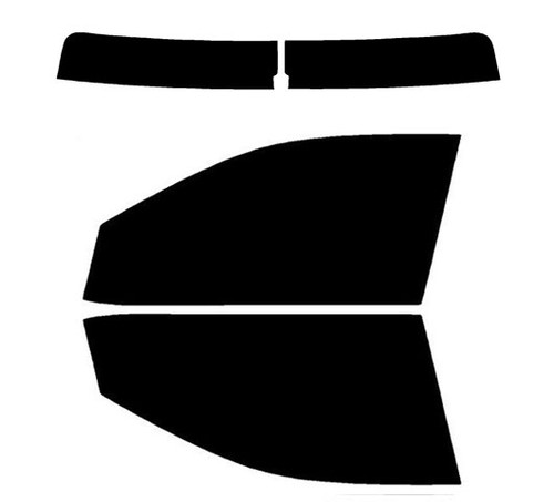 2014-2019 Toyota Highlander Front Windows with Visor / Brow Precut Window Tint Kit