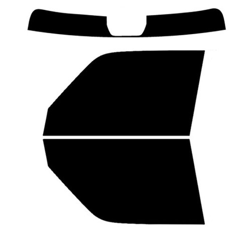 2024-2026 Toyota Land Cruiser Front Windows with Visor / Brow Precut Window Tint Kit