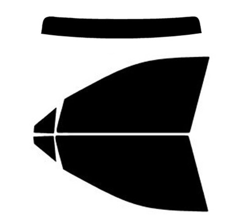 2019-2025 Toyota Rav4 Front Windows with Visor / Brow Precut Window Tint Kit