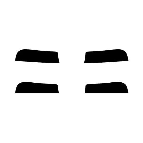 2025-2026 Audi Q5 (Visor / Eye brow) Precut Tint Kit Automotive Window Film
