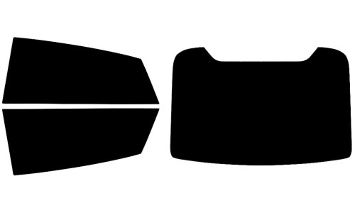 2026-2027 Dodge Charger 4-Door Rear Car Precut Window Tint Kit